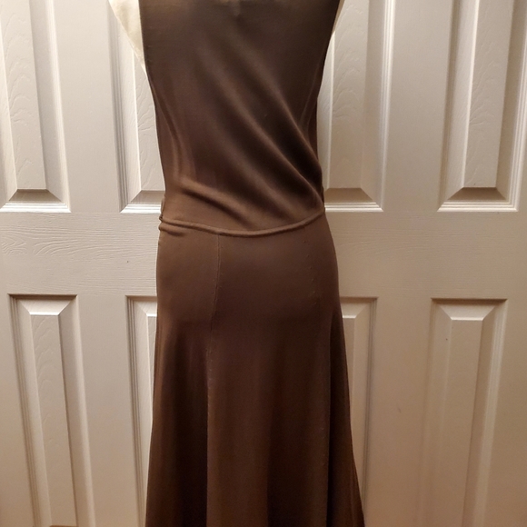 Grace Elements brown knit maxi tank dress - Picture 3 of 7